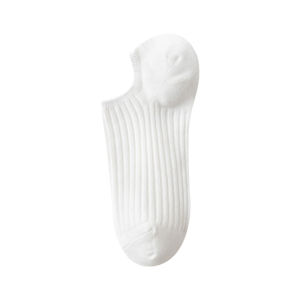 B.F. Ladies Socks Cotton Japanese Style Plain Color Breathable and Comfortable Ankle Socks