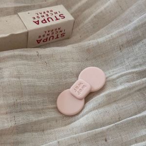 TUmama Kẹp tóc gấu dễ thương cho trẻ em-Thiết kế pastel ngọt ngào với chi tiết chữ cái hoàn hảo cho tạo kiểu tóc lưng