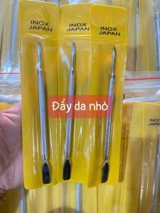 CÂY SỦI MÓNG (ĐẨY DA CHẾT) LẤY KHOÉCẠO SƠN GEL CÓ 2 ĐẦU INOX 304 CHUYÊN DỤNG.