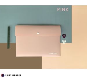 แฟ้มเอกสาร ถูกที่สุด !! แฟ้มเอกสารสีพาสเทล แฟ้มกระดุมขนาด A4 SWATGadget X DoubleD