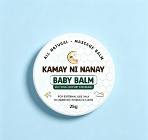 Kamay ni Nanay Natural Baby Care Combo Original Baby Balm 50G plus Baby Calming Massage Oil 60ML Set
