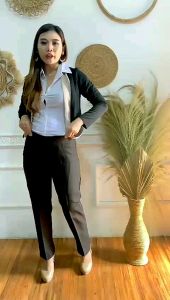 Celana Kantor Wanita Model Pinggang Karet: Pilihan Nyaman & Elegan