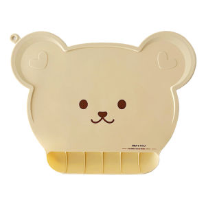 แผ่นรองจานซิลิโคน กันน้ํา กันลื่น ทําความสะอาดง่าย แบบพกพา สําหรับเด็ก