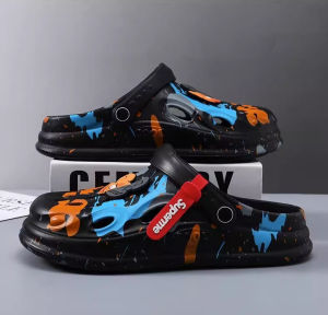 Cross Sandals Mens Slippers Summer Soft Sole Anti slip Sports Sandals Multiple Style Choices