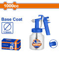 Wadfow 1000cc Air Spray Gun Spray Paint Suction Type for Air Compressor WGA1561 WAD-HT. 