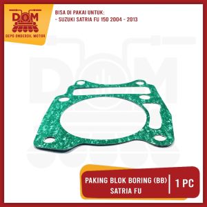 Paking Blok Boring Bawah Satria Fu 150 (PSP) Gasket BB Packing AJS Block Seher Seker Suzuki Satria