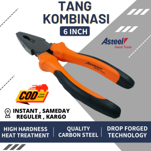 Tang Kombinasi 6 Inch Pliers Tang Jepit Potong Kabel Kawat Listrik Multifungsi