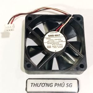 Quạt 6Cm dày 1.5Cm / Điên áp DC 24V Loại 3 dây đầu cắm 3 Pin (Fan tháo máy LK)