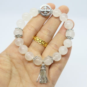 [XẢ KHO GIẢM SÂU] Vòng tay đá mặt trăng (moonstone) 10mm 2A mix charm bạc 925 cao cấp