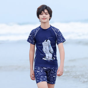 OXO2024 Boys Split er Swimsuit E-Commerce Platform Japan and South Korea Vietnam Middle and Big Children Swimming Suit