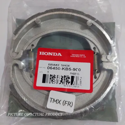 [KV] Honda TMX155 FRONT BRAKE SHOE 06450-KB5-900 Genuine Packing