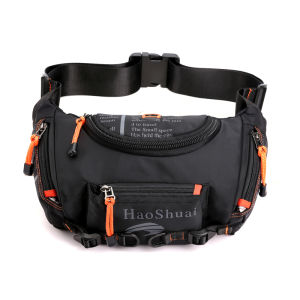 เอวเพคผู้ชายคุณภาพสูงกันน้ำOxford Men Sกระเป๋าคาดเอวลำลองกระเป๋าเอกสารสะพายไหล่เข็มขัดสะโพกชายกระเป๋าคาดเอว