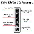 Gối massage cổ vai gáy lưng cao cấp chính hãng - Nệm, đệm, gối, máy massage toàn thân, cổ vai gáy có hồng ngoại, giảm đau nhức nhanh chóng, thư giãn cơ thể. 