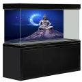 Aquarium 3d Background Sticker Fish Tank Wallpaper Decoration High-definition Shiva Series Mural Poster Supports Various Sizes And Picture Customization. 