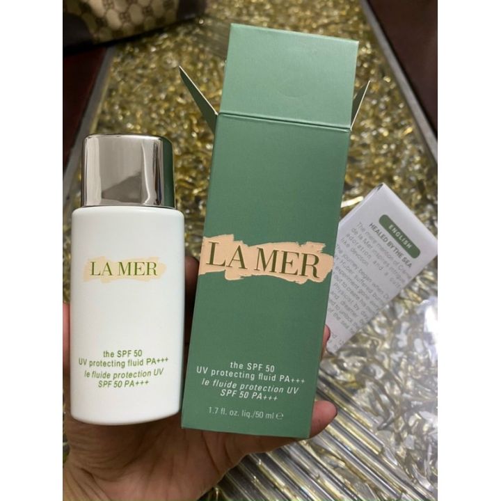 NEW LA MER THE SPF 50 UV PROTECTING FLUID PA+++ 50MLอีกหนึ่งคำตอบ