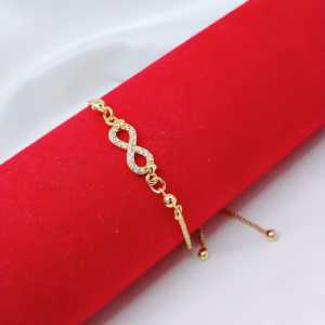 Gelang Serut Wanita Aksesoris Fashion Awet Tahan Lama Anti Karat Cocok Untuk Harian G2-9E