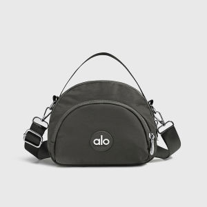 2026 New ALO Brown Textured Tote Bag Oversized Shoulder Handbag Lightweight Water Resistant Nylon Bag For Women Office Work Daily Commute Shopping
