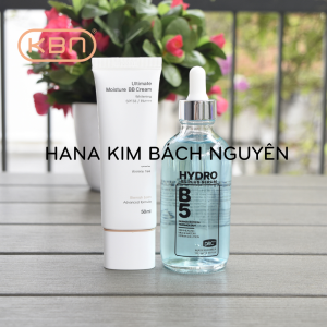 Combo 2 sản phẩm kem chống nắng Ultimate Moisture BB Cream + serum Hydro B5