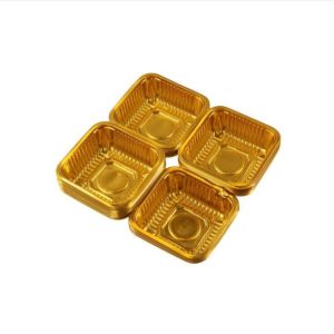 ECOCOKU Pie Individual Disposable Cupcake Mousse Container Packaging Box Mooncake Tray Cake Holder