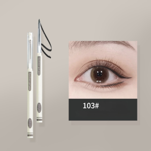 Biya waterproof smooth eyeliner Beginner Eyeliner Smooth Silky Smudgeproof Eyeliner Gel Pen Longlasting Waterproof Bibi Eyeliner