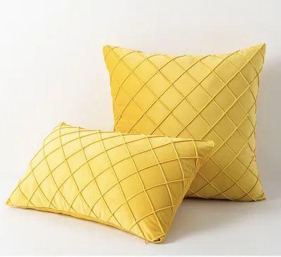 Ready Stock!!!♥Hot♥ velvet sofa pillow case sofa cushion cover baldu fabric sarung bantal 45x45cm30cmX50cm60cmX60cm