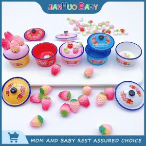 JiaShuo Baby Toy 2pcs Dollhouse Miniature Hoài Cổ Cuộc Sống cảnh trang trí men lưu vực búp bê phụ kiện đồ chơi