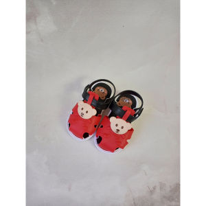 Sandal Anak Honest Baby Motif Boneka Bear Tali Kancing  - Anti Slip