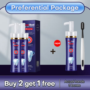 Teeth Whitening Toothpaste || 150gProbiotic Ingredient Remove Yellowing and Tartar Double Whitening Freshen Breath