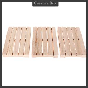 [Creative] Mini Pallet gỗ Đồ uống đế lót ly cho đồ uống nóng và lạnh Pallet gỗ