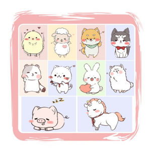 hananre 120pcs/set Band-aid Pattern Adhesive Plaster Bandage Breathable Waterproof Stick