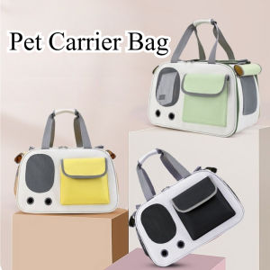 Pet Carrier Bag Portable Foldable Lightweight Cat Travel Bag Large Capacity Dog Outdoor Carrier Bag