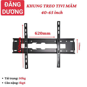 Khung mâm Treo Tivi 40-65 Inch Cố Định Sát Tường Cao Khung dày chắc chắn hàng chất lượng tốt Bảo hành 5 năm