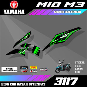 Striping stiker lis decal Mio M3 Mio Z Mio 125 Motif terbaru semi fullbody m3117