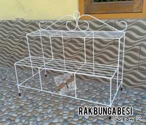 Standing Pot Susun 2 & Rak Bunga Besi Susun: Spesifikasi & Cara Penggunaan