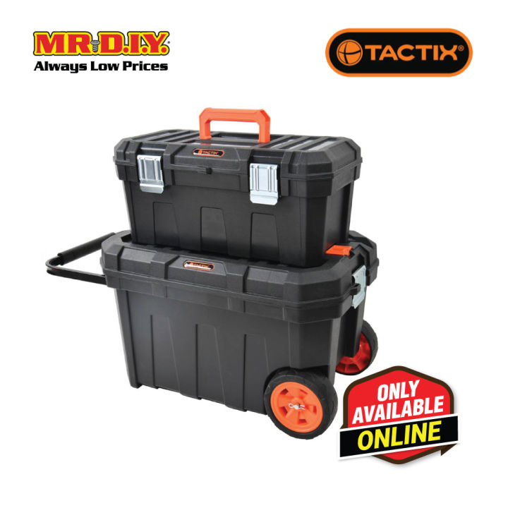 TACTIX 2 In 1 Tool Box Set Lazada