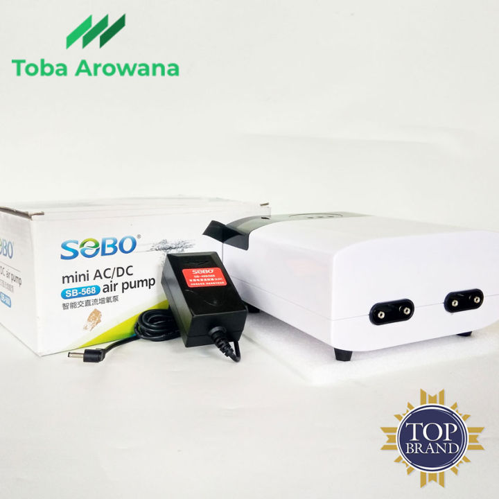 Pompa Udara Portable AC/DC Bisa di Cas Air Pump Aquarium Kolam