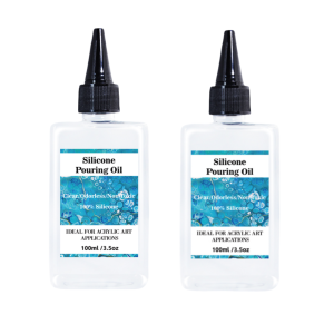 100ml 100% Pure Silicone Pouring Oil Dramatic Cell Creation Acrylic Paint Epoxy Coating Activator Fluid Art Painting