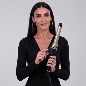 AE Crown single-tube curling iron does not damage hair suitable for egg roll curls inward curls pear-shaped bangs and large curls