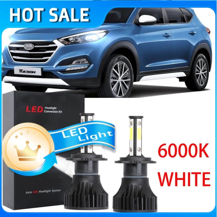 6000K For Hyundai Tucson 2014-2015 LED Headlight Kit High/Low Beam 2 Bulbs white 6000K For Hyundai Tucson 2014-2015 LED Headlight Kit High/Low Beam 2 Bulbs white