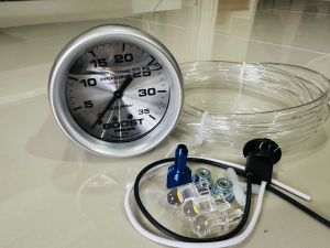 วัสบูสหน้าน้ำมัน 35-60psiหน้าเงินเข็มดำ