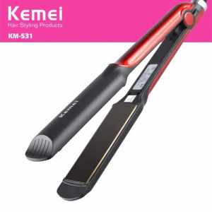 Catokan KEMEI KM 531 - Catok Rambut Lurus / Pelurus Rambut temperatur suhu ionic Elektric Straightener Profesional