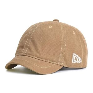 Casual Embroidered Men Baseball Cap Cotton Sun Hat Embroidery Letter Baseball Hat Sunscreen Sunscreen Hat Girl
