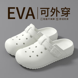 WomenS Clogs 2025 New Summer Outdoor Non-Slip Thick-Soled Beach Couple Closed-Toe Slippers For Men Summer
