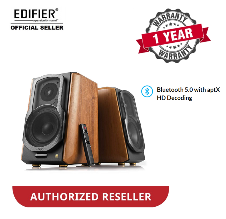 Edifier S1000mkii Audiophile Active Top Notch Bluetooth V5 0 Bookshelf