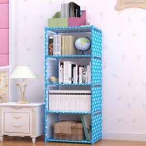 COD SHENAR RAK BUKU 1X5 Serbaguna RAK BUKU 5 SUSUN RAK MAINAN RAK BARANG MUDAH BONGKAR PASANG/RAK BUKU