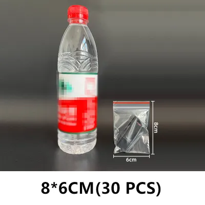 🌈SG Stock🌈(13 Sizes Available)Ultra Thick Food Grade Zipper Bags Reusable Plastic Zip Per Storage Bags