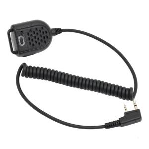 Portable Handheld 2 Pin Remote Speaker Microphone with High Sensitivity for UV5R 888S Two Way Radios Clear Communication