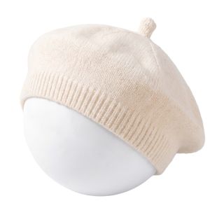 FUNG Warm Baby Knitted Beret Pumpkin Hat Soft Fabric Kids Beanie Cap Cute Lightweight Girls Painter Hat Kids