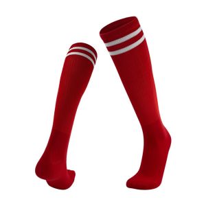 MUQZI 1 Pair Sports Running Compression Stockings Cotton Spandex Long Tube Non-slip Football Long Socks Kids Sock Soccer Over Knee Socks Sports Socks