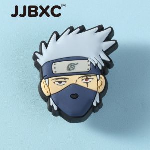 DIY Shoe Buckle Accessories Naruto Anime Cartoon Pattern For fashion styling